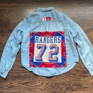 Texas Rangers Women’s Button Down